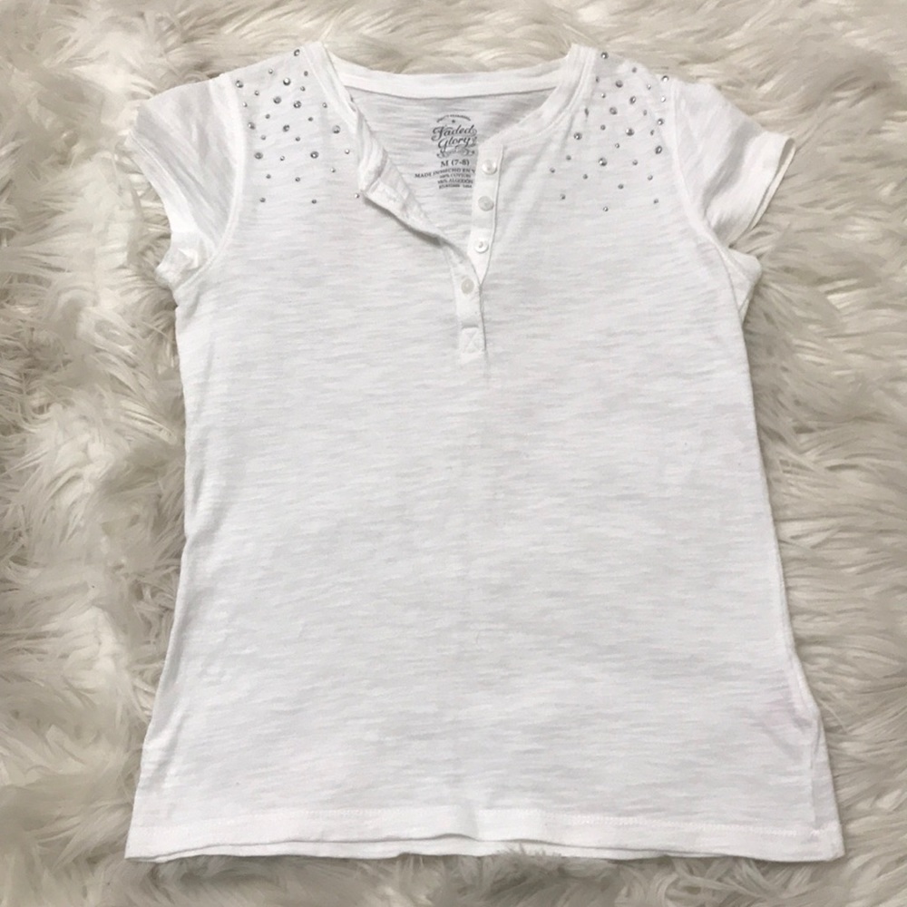 Kids Button T-shirt